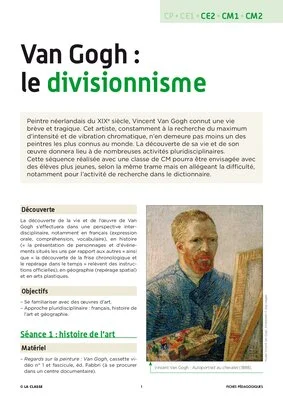Van Gogh : le divisionnisme