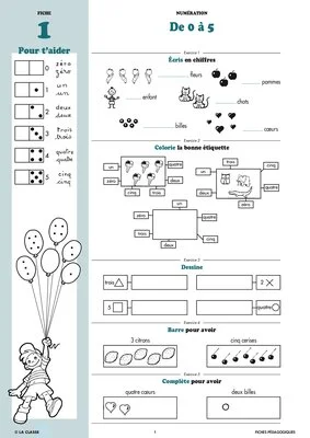 Maths CP numération ~ Cahiers malins