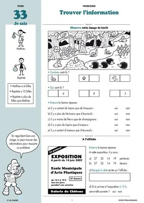 Maths CP problèmes ~ Cahiers malins