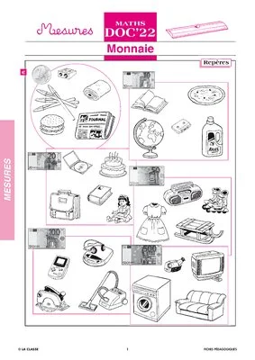 Maths CE les mesures ~ Docs en stock