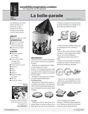 La boîte-parade