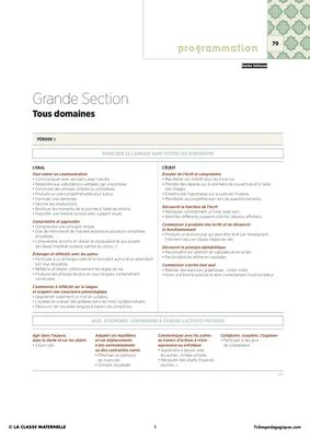 IO 2015 - Programmation GS - Tous domaines