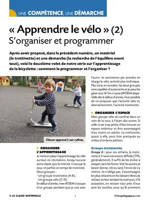 Apprendre le vélo (2)