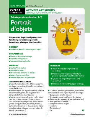Portrait d'objets