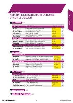 Agir dans l'espace, dans la durée et sur les objets