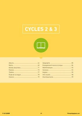 Ma bibliothèque idéale Cycles 2 et 3