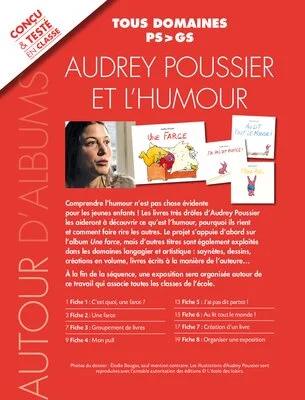 Audrey Poussier et l'humour