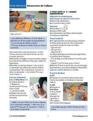 P'tit Loup rentre à l'école