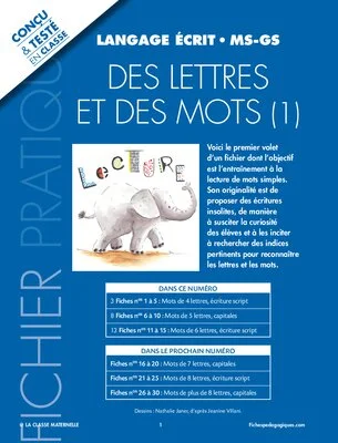 Des lettres et des mots