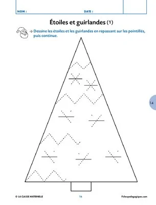 Sapins décorés - Graphisme