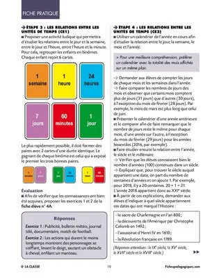Grandeurs et mesures (2) cycle 2