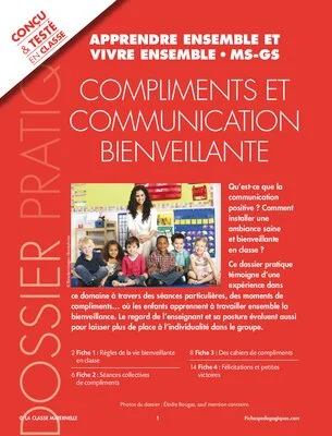 Compliments et communication bienveillante