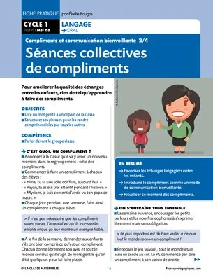 Compliments et communication bienveillante