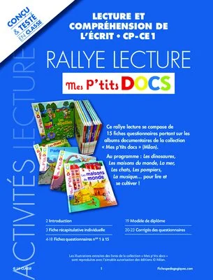 Rallye lecture Mes p'tits docs