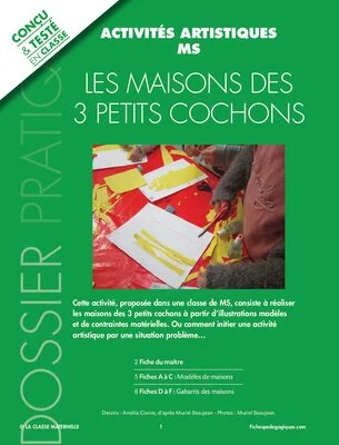 Les maisons des 3 petits cochons