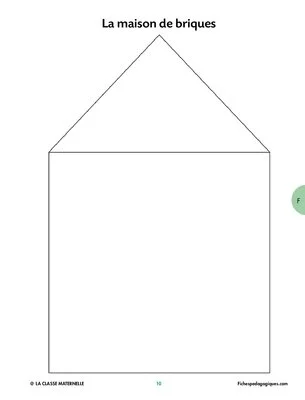 Les maisons des 3 petits cochons