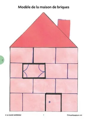 Les maisons des 3 petits cochons