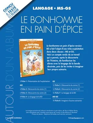 Le bonhomme en pain d'épice