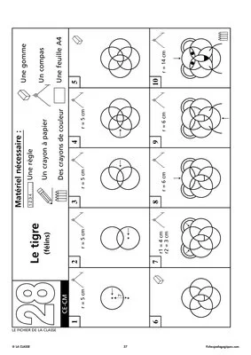 Activités géométriques artistiques et manuelles