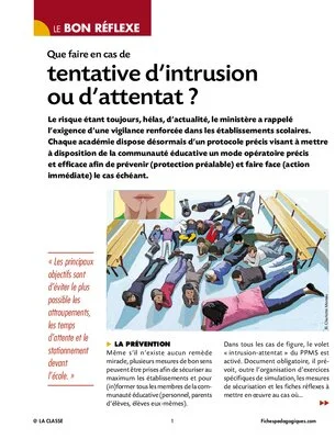 Que faire en cas d'attentat ?