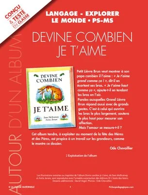 Devine combien je t'aime