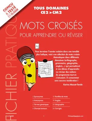 Mots croisés pour apprendre et réviser