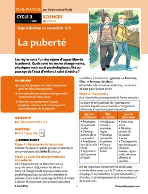 Reproduction et sexualité