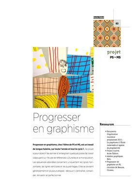Progresser en graphisme