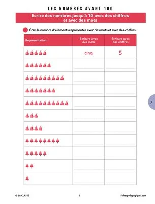 10 exercices et activités en numération Cycle 2