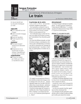 Les aventures d'Hervé (9) : le train