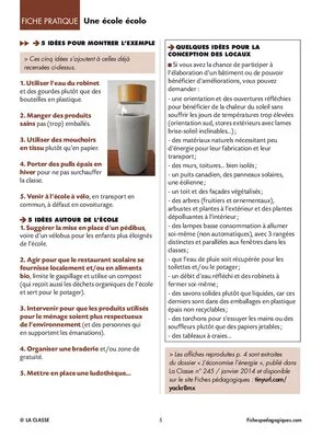 Une école écolo