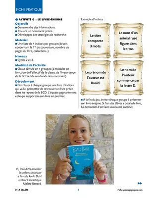 Dix activités ludiques en BCD