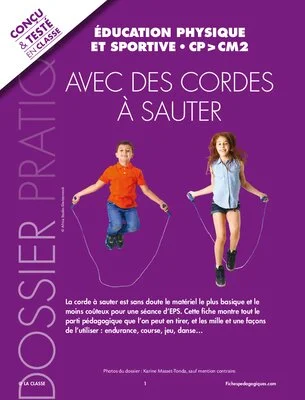Avec des cordes à sauter