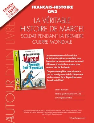 La véritable histoire de Marcel soldat pendant la Première Guerre mondiale