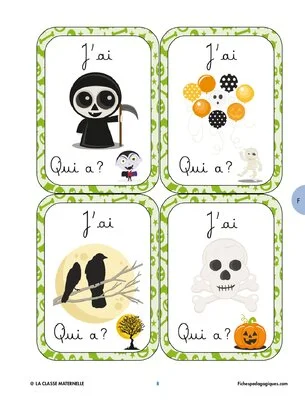« J’ai ! Qui a ? » d'Halloween