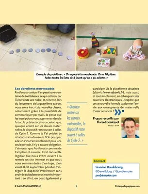 Mes élèves élaborent des problèmes mathématiques