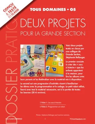 Deux projets pour la Grande Section
