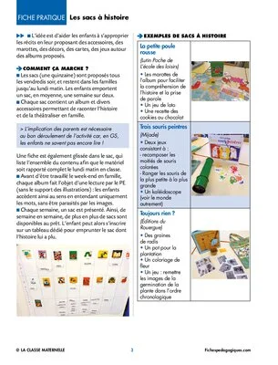 Deux projets pour la Grande Section