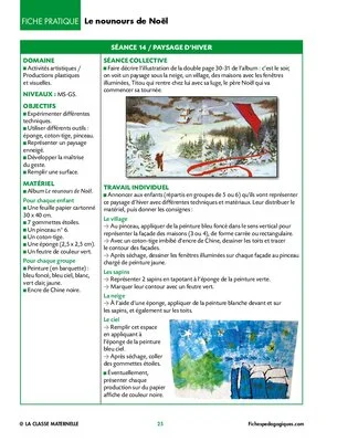 Le nounours de Noël