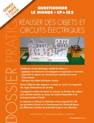 Réaliser des objets et circuits électriques