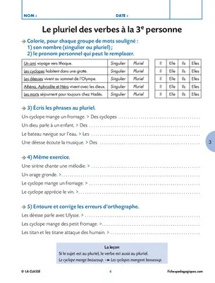 Le français à partir de la mythologie 2/4
