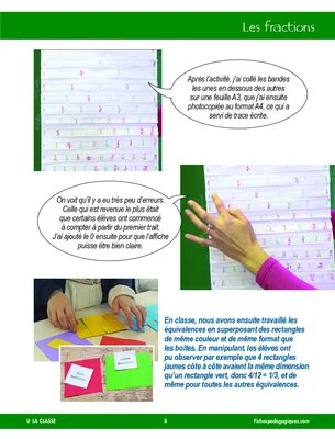 Entrez dans ma classe : les fractions