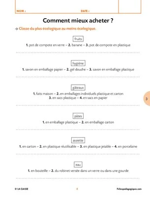 La matière au Cycle 3