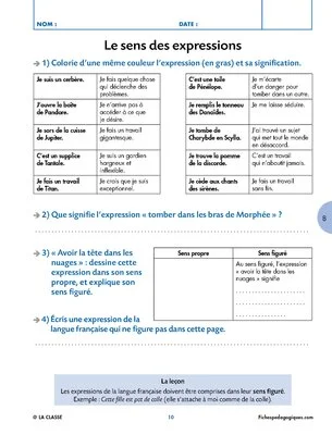 Le français à partir de la mythologie (4/4)