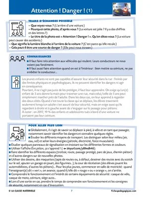 Des photos pour réflechir, débattre, apprendre - Cycle 1