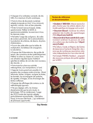 Comment accueillir en classe un enfant dyslexique ?