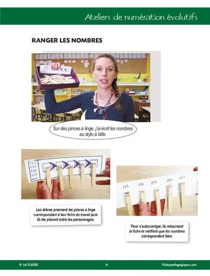 Entrez dans ma classe : ateliers de numération évolutifs