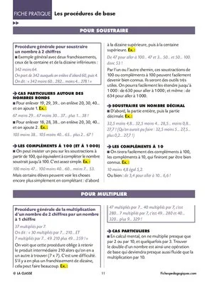 Le calcul mental au CM
