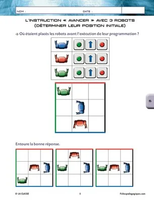 Code Robot - Initiation à la programmation Niveau 1