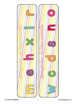 Bonne pioche : lettres minuscules